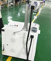 Machine de marquage laser à fibre 50W à refroidissement par eau, contrôle JCZ pour métal et pierre avec support IA, prix compétitif