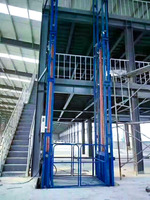 Promotion : Plateforme élévatrice verticale hydraulique fixe de 4 m pour marchandises, utilisation intérieure et extérieure