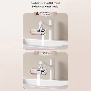 REVESRC Nouveau purificateur d'<span class=keywords><strong>eau</strong></span> en plastique à micro-nano bulles, alimenté par batterie, <span class=keywords><strong>filtre</strong></span> à <span class=keywords><strong>eau</strong></span> pour <span class=keywords><strong>robinet</strong></span> 800G, respectueux de l'environnement, pour les soins de la peau - Product Image 6