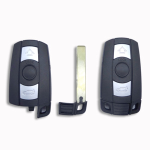 Aftermarket thông minh <span class=keywords><strong>Keyless</strong></span>-<span class=keywords><strong>Go</strong></span> hệ thống 3 nút BMW 2004-2010 3/5/7 loạt FSK 315Mhz pcf7945a/hitag <span class=keywords><strong>2</strong></span>/id46 chip kr55wk49147 FCC - Product Image 1