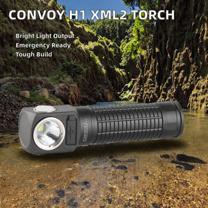 Convoy H1 <span class=keywords><strong>XML2</strong></span> Nhôm đa chức năng đèn pin 18650 Head Light <span class=keywords><strong>Torch</strong></span> với IP65 đánh giá - Product Image 2