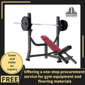 Máquina de Press de Pecho con Pesas, Equipo de Gimnasio Comercial para Fitness, Inclinación Ajustable, Uso Profesional - Product Image 2