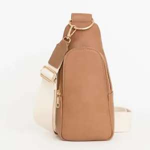 Bolso cruzado de pecho de PU personalizado, bolsos cruzados al por mayor para mujer, bolso cruzado de mujer, bolso bandolera