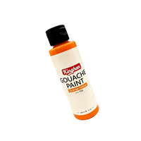 Peinture Gouache Jaune Orange 120ml - Couleur Vibrante pour Artistes et Amateurs