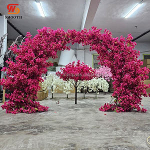Arco Decorativo para Eventos al Aire Libre, de 7, 8 y 9 Pies de Altura, con Flores de Cerezo Rosadas para Bodas - Product Image 5