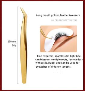 Pinzas para Pestañas de Alta Calidad con Logotipo Personalizado, Punta de Fibra, Acero Inoxidable, Pinzas de 90 Grados para Extensiones de Pestañas - Product Image 5