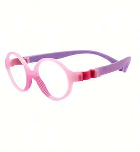 Gafas de Goma para Niños y Niñas con Logotipo Personalizado, Coloridas, de Moda, TR90, Silicona, Flexibles, Monturas Ópticas Infantiles - Product Image 1