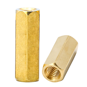 High Performance Brass Female Hex Metric <b>Standoff</b> M2 M2.5 M3 M4 M5 M6 Internal Thread Double-pass Motherboard Spacer Grade - Product Image 2