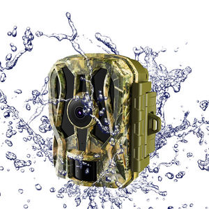 Caméra de chasse extérieure <span class=keywords><strong>HDKing</strong></span> étanche IP65, déclenchement en 0,4 seconde, longue durée de vie de la batterie, prise en charge du panneau solaire, vision nocturne - Product Image 3