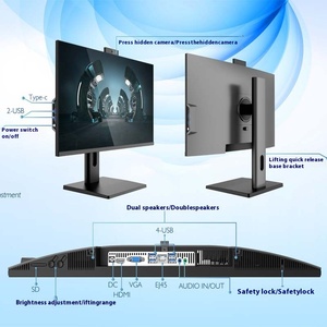 Venta caliente HD Curved <span class=keywords><strong>Desktop</strong></span> <span class=keywords><strong>Computer</strong></span> Lift-Off Bracket Diseño de oficina IPS USB Core I7 I9 Compatible AU IPS USB Core I7 I9 DDR4 - Product Image 4