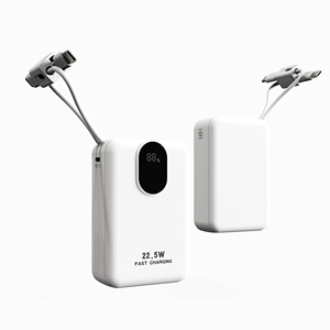 แบตเตอรี่สำรองพกพาขนาดเล็กกะทัดรัด ชาร์จเร็ว PD พร้อมพอร์ต Type C ในตัว - Product Image 1