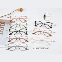 Gafas de Alta Calidad con Montura de Lujo en Forma de Ojo de Gato, Lentes Ópticas para Mujer, Gafas de Lectura para PC