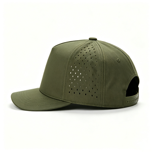 Casquette Snapback Unisexe en Toile Camouflage Woodland avec Dos en Maille et Visière Plate, Réglable, pour l'Extérieur et le Streetwear, Vente en Gros - Product Image 6