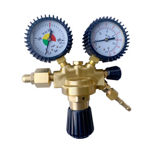 Factory Direct Fast Delivery Dual-Gauge All-Copper Oxygen Carbon Dioxide Nitrogen Argon <b>Pressure</b> <b>Reducing</b> <b>Valves</b> Export Quality - Product Image 2