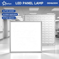 Éclairage commercial à haute luminosité, bureau, magasin, marché, panneau LED encastré au plafond en aluminium PC 96W 120W