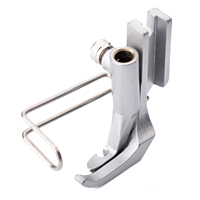 Pied presseur à glissière moleté GAUCHE / DROITE S67ZL / S67ZR Compatible avec Durkopp Adler 67,167,267,69,269 JUKI LS-1342,LS-1342-7