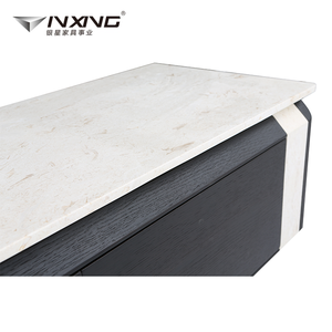 יחידת אחסון טלוויזיה מעץ אלון מעושן מודרני בהתאמה אישית לסלון, חדר שינה ודירה - Product Image 5