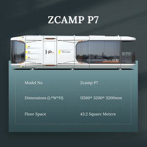 Zcamp P7 Maison Capsule Portable de Camping, Conteneur Préfabriqué Moderne Modulaire pour Extérieur, Mini Espace Préfabriqué, Hôtel Mobile de <span class=keywords><strong>Plage</strong></span> - Product Image 2
