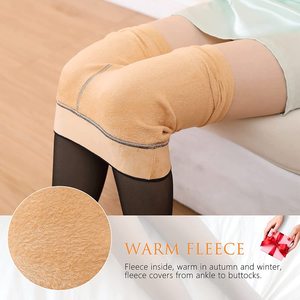 1 paire de <span class=keywords><strong>collants</strong></span> chauds transparents pour femmes <span class=keywords><strong>collants</strong></span> d'hiver en <span class=keywords><strong>polaire</strong></span> pour femmes <span class=keywords><strong>collants</strong></span> épais transparents doublés de <span class=keywords><strong>polaire</strong></span> chaude - Product Image 4
