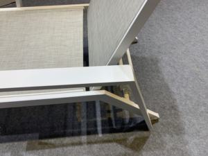 Vente d'usine Ensemble de chaises longues d'extérieur Chaise de plage Chaise longue de soleil Chaise longue de terrasse Tissu résistant aux UV Imperméable pour utilisation en hôtel - Product Image 3