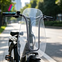 Plaque acrylique Sun Decor SHC, pare-brise acrylique résistant à l'abrasion pour protection de vélo et panneau de protection pour gradins de stade