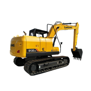 Alta calidad 13 toneladas LiuGong 913E excavadora sobre orugas usada con motor Cummins China hizo CLG913EG4 CLG913E Venta barata - Product Image 1