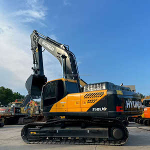 35Ton Hyundai 350Lvs Meilleure performance Hyundai 350 Pelle sur chenilles d'occasion Hyundai 305 avec de faibles heures de travail Excavatrice d'occasion en vente - Product Image 4