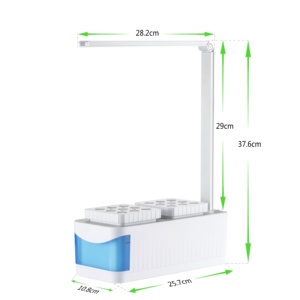 Jardin intelligent d'intérieur, mini-jardin hydroponique intelligent <span class=keywords><strong>pour</strong></span> plantes avec minuterie - Product Image 2