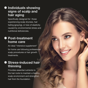 Ampollas Revitalizantes para el Cabello Miyun, Hechas en Taiwán, Líquido Activador Capilar, 5 ml x 7 Unidades - Product Image 3