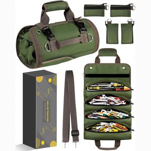 Échantillon gratuit : Sac de rangement d'outils d'extérieur, Sac d'électricien en polyester pas cher en gros, Sac de transport portable pour outils de quincaillerie - Product Image 2