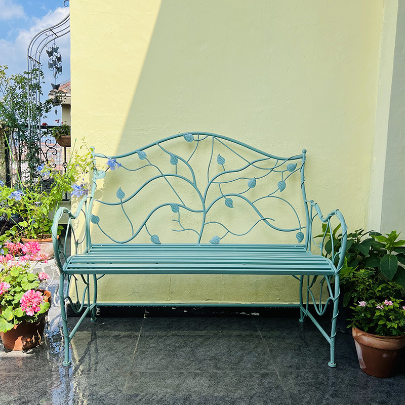 Sedia doppia verde