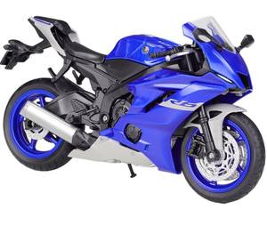 WELLY 1:12 2020 YZF <span class=keywords><strong>R6</strong></span> Locomotive lourde Alliage Moto Simulation Modèle Jouet - Product Image 2