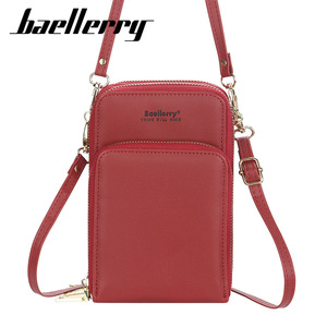Sac à téléphone pour femme Baellerry, grande capacité, fermeture éclair, portefeuille vertical carré, usage quotidien - Product Image 4
