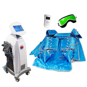 Appareil de massage à pression d'air par ondes, technologie 3-en-1 de drainage lymphatique et de circulation sanguine, en matériau ABS - Product Image 1