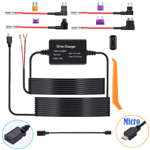 Automotive step-down cable 12V to 5V dashcam low voltage protection car charger step-down cable Cross-border supply L164 - Product Image 6