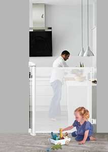 Bebek emniyet kapısı emniyet kapı çit kolay adım yürümek bebek geri çekilebilir örgü Gatev bebek emniyet kapısı - Product Image 3