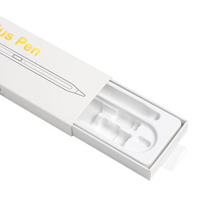 Bolígrafo Stylus con Logotipo Personalizado, Bolígrafo Táctil para iPad, Caja de Regalo con Cajón Reciclado y Gancho - Product Image 4