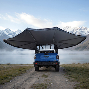 360 °   Auvent pliable pour camping avec housse souple, auvent de voiture imperméable, tentes pliables, accessoires <span class=keywords><strong>4x4</strong></span> - Product Image 4