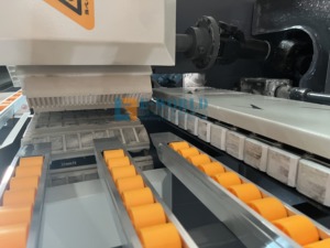 E-LD14-45 Macchina per Bordatura <span class=keywords><strong>di</strong></span> <span class=keywords><strong>Pietre</strong></span> in Acciaio con 14 Motori Controllati da PLC per Granito e Marmo, Lavorazione <span class=keywords><strong>di</strong></span> Bordi Diritti e Smussatura a 45 Gradi - Product Image 2