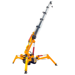 Mini-grue araignée à flèche longue de 1,2 tonne, 3 tonnes, 5 tonnes avec certification CE - Product Image 1