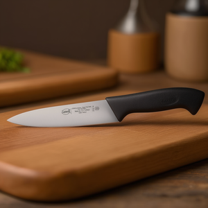 Cuchillo de cocina lama (18cm) Inox SKIN Negro y Cromo 312218 - Product Image 3