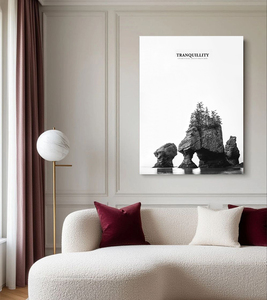 Affiche de luxe moderne, peinture à l'huile de paysage moderne, <span class=keywords><strong>cadre</strong></span> de décoration de maison de salon - Product Image 4