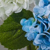 Oh Arts Produk Terlaris Bunga Buatan 53cm Bunga Hydrangea Lateks Imitasi Bunga Hydrangea Buatan untuk Penggunaan di Rumah dan Pernikahan