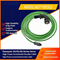 Câbles de communication pour encodeur de moteur servo industriel à conducteur en cuivre isolé PVC 6 conducteurs, indice de protection IP67, double blindage, PLC