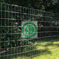 Grillage soudé en fer galvanisé, maille carrée de 1/4 pouce, grillage en fil métallique enduit de PVC, dimensions 1,90 m x 25 m, 1,50 m x 25 m, 1,20 m x 25 m, pour animaux