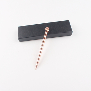 Bolígrafos Novedosos de Metal Color Oro Rosa con Diseño de Conejo - Product Image 4