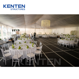 Grande tente <span class=keywords><strong>de</strong></span> réception extérieure, structure <span class=keywords><strong>de</strong></span> location pour événements, chapiteau <span class=keywords><strong>de</strong></span> mariage blanc, tentes longues pour mariage, capacité 300, 500, 800 personnes - Product Image 6
