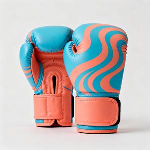Gants de <span class=keywords><strong>boxe</strong></span> personnalisés avec logo, gants de <span class=keywords><strong>boxe</strong></span> thaïlandaise de premier ordre, <span class=keywords><strong>équipement</strong></span> d'entraînement de style mexicain - Product Image 1