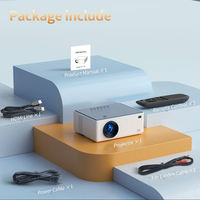 M7 4K Android Smart Home Projecteur Portable Mini Pico Écran LED Sans Fil WIFI Sac 1080P HD Laser Lampe Portable Commande Vocale