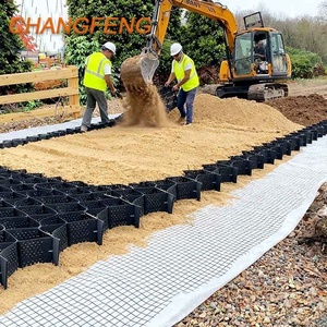 Géocellules HDPE 100 mm, grille de sol, pavé, nid d'abeilles, gravier, drainage stable, géocellules, plateforme lourde, construction en extérieur - Product Image 1